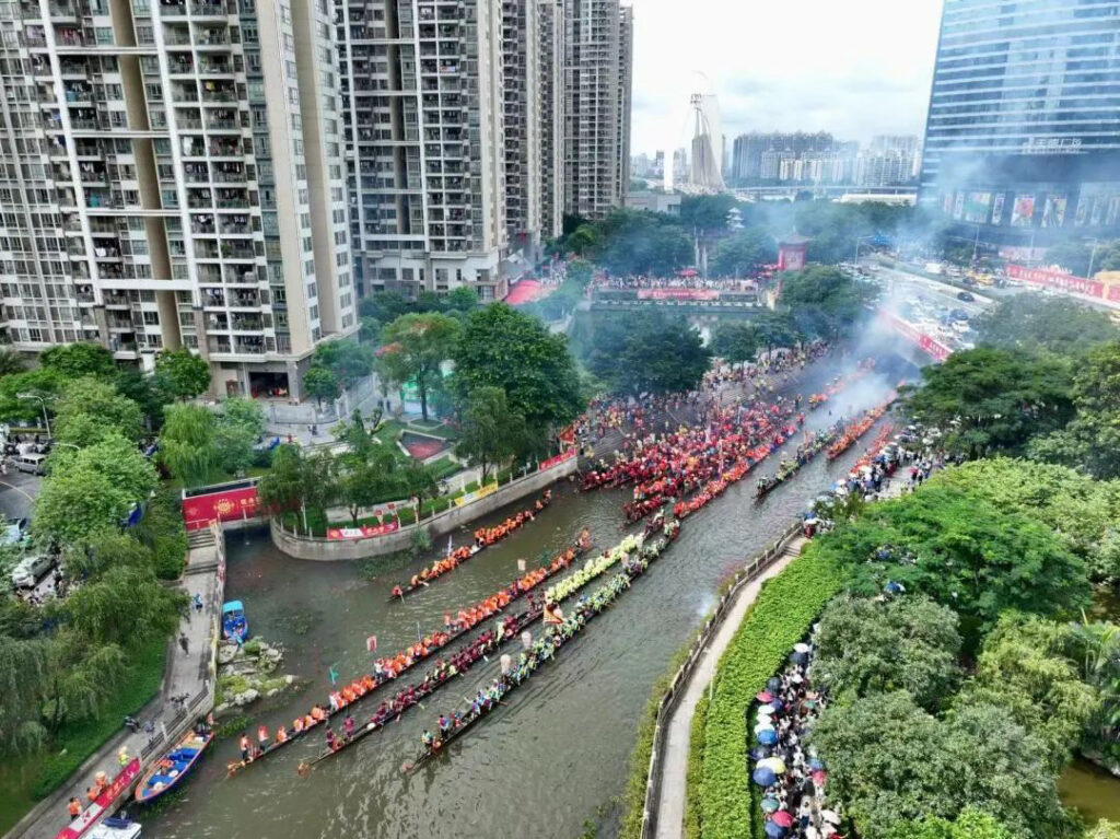 一城一舟一糭湾区龙舟竞渡棹影翻波 一城一舟一糭湾区龙舟竞渡棹影翻波