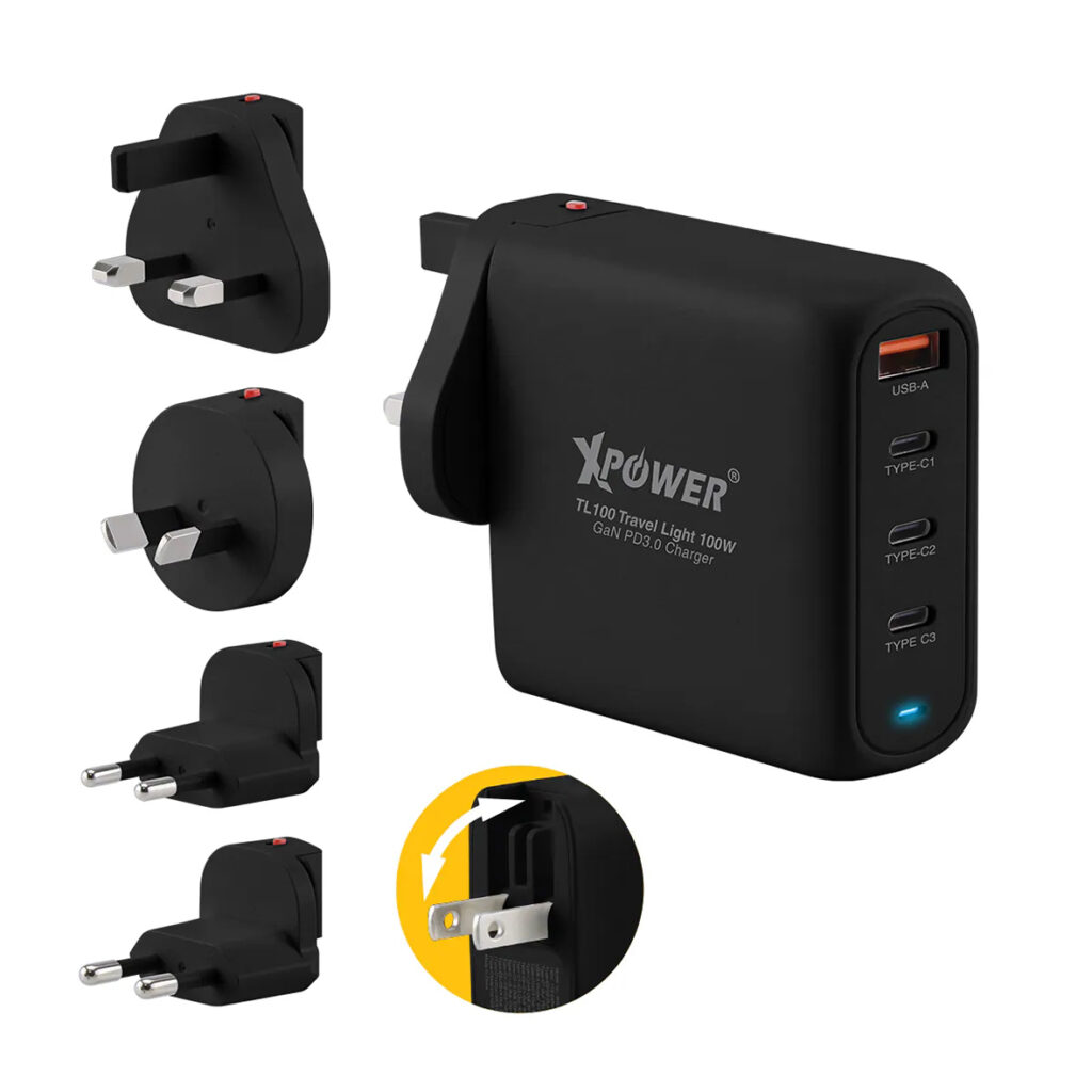 市場信息：XPower旅遊充電器 多地可用兼足電