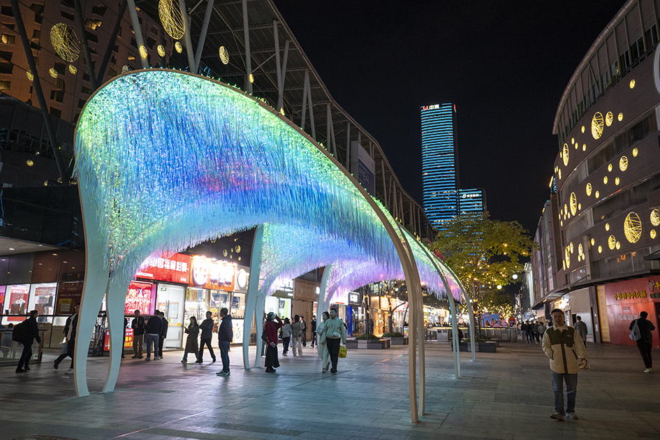 【遊走大灣區】182件光影藝術品 點亮深圳夜空 35個地點 同步展出