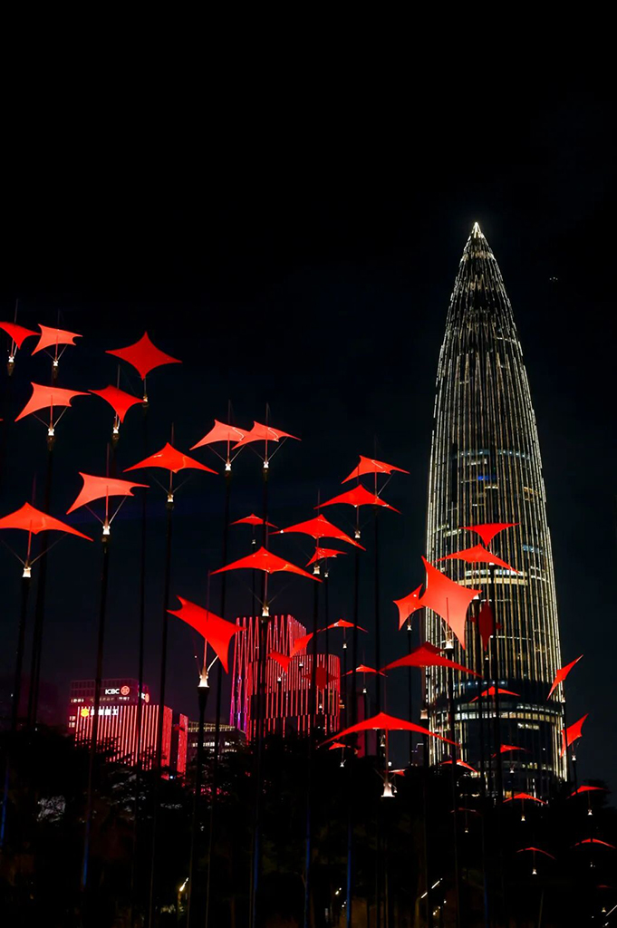 【遊走大灣區】182件光影藝術品 點亮深圳夜空 35個地點 同步展出