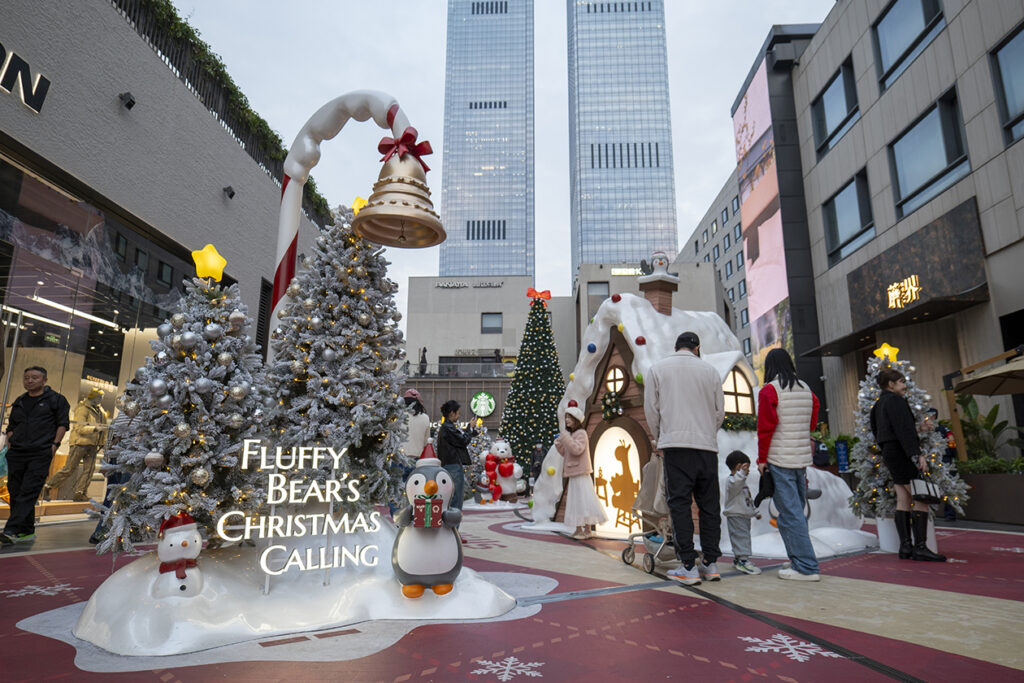 深圳地标商场换新妆梦幻圣诞逛街打卡首选 深圳地标商场换新妆梦幻圣诞逛街打卡首选