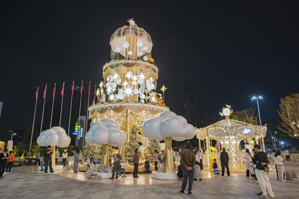 深圳地标商场换新妆梦幻圣诞逛街打卡首选 深圳地标商场换新妆梦幻圣诞逛街打卡首选