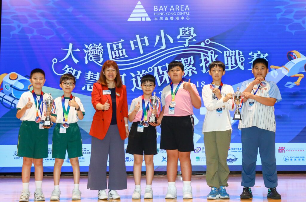 大灣區中小學智慧河道保潔挑戰賽 200師生實戰無人船應用技術