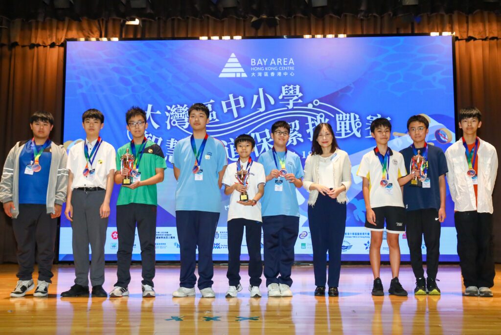 大灣區中小學智慧河道保潔挑戰賽 200師生實戰無人船應用技術